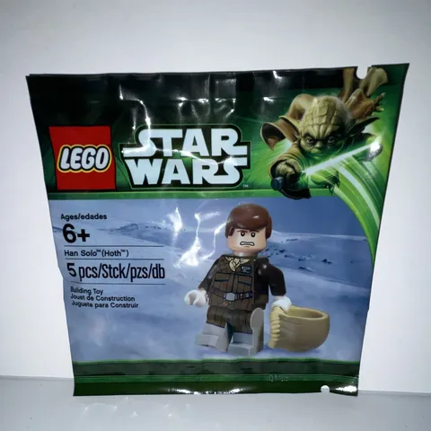 LEGO Star Wars Han Solo (Hoth) Minifigure Polybag 5001621 2013 5pc - New