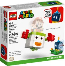 LEGO Super Mario: Bowser Jr.'s Clown Car Expansion Set (71396) Damaged Box