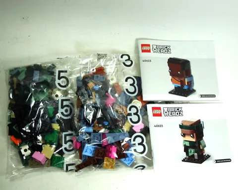 LEGO 40623 Star Wars Battle of Endor Heroes Brickheadz Leia w Lando Sealed Bags