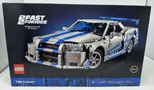 LEGO TECHNIC 2 Fast 2 Furious Nissan Skyline GT-R (R34) 1410 Pieces