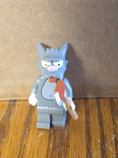 LEGO The Simpsons Minifigure Series 1 71005 sim020 Scratchy Minifigure
