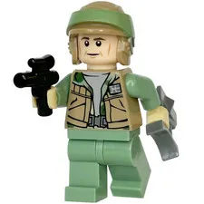 LEGO Star Wars Endor Rebel Commando Minifigure Trooper Vest 9489 10236 sw0367
