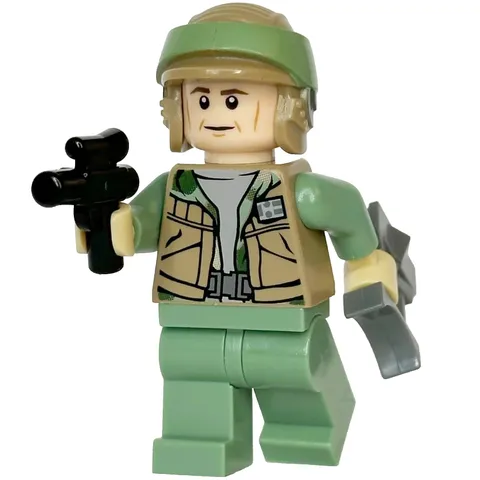 LEGO Star Wars Endor Rebel Commando Minifigure Trooper Vest 9489 10236 sw0367