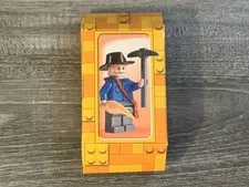 LEGO Jurassic Park Alan Grant Minifigure w/ Dinosaur Egg & Tools Activity Book