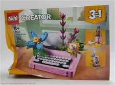 LEGO Creator 3 in 1 Typewriter with Flowers -3 Options 31169.SEE DETAILS.