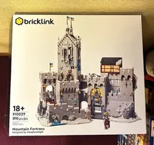 BOX ONLY! LEGO BrickLink Designer Program Mountain Fortress 910029 3995pcs