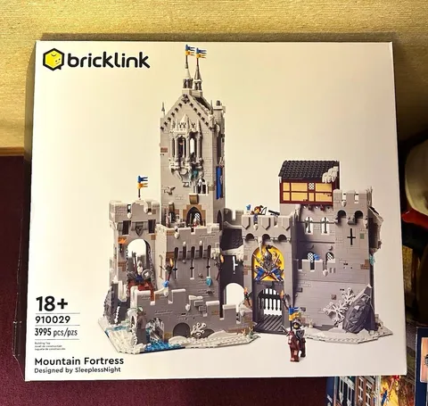 BOX ONLY! LEGO BrickLink Designer Program Mountain Fortress 910029 3995pcs