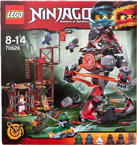 LEGO 70626 Dawn of Iron Doom MISB NEW Misprint SEALED Ninjago The Hands of Time