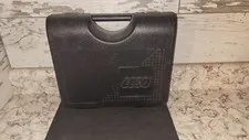 Lego Black 12 x 10 Storage Carrying Case Plastic w/ Latch Closure - 1997