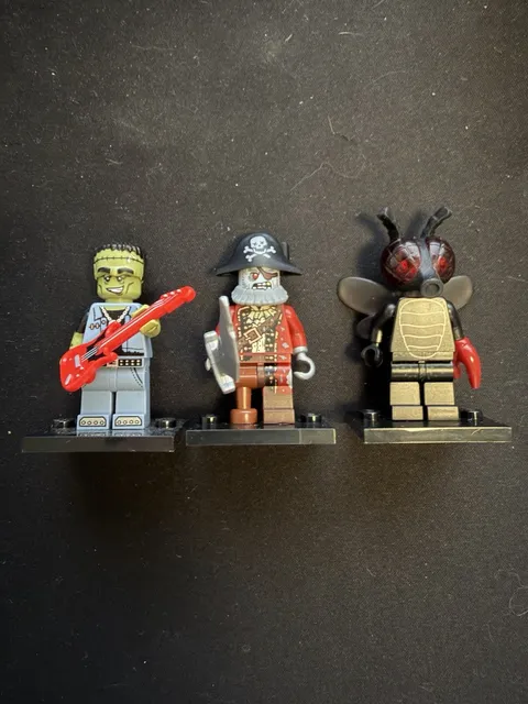 LEGO CMF Series 14 Monsters Lot Fly Monster Zombie Pirate Monster Rocker