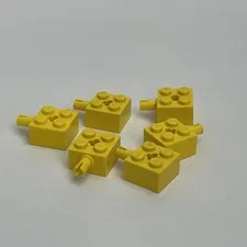 Lego 6232 Yellow Replacement Add-on Pieces Parts Lot of 6