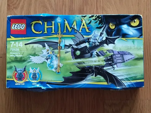 LEGO 70128 LEGENDS OF CHIMA 70128 BRAPTOR'S WING STRIKER AND SEALED BOX