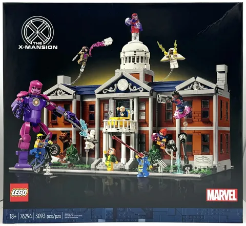 NIB LEGO Marvel X-Men The X-Mansion Building Set 76294 - 3093 Pieces Age 18+