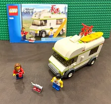 LEGO City Camper Van (7639) 2009 Town Travel Vehicles no stickers