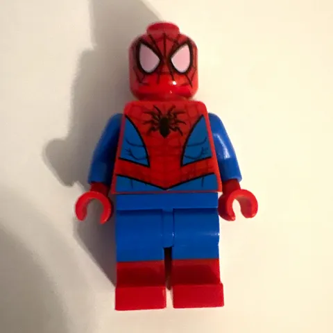 LEGO Spider-Man Minifigure Red & Blue Suit Web Pattern (Marvel)