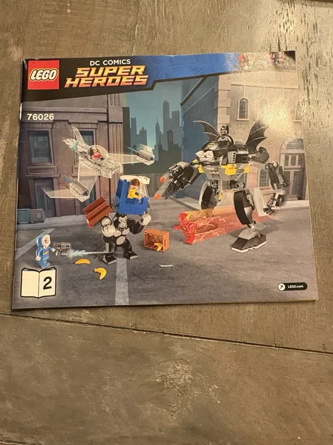 Lego DC Super Heros 76026 Manual Instructions