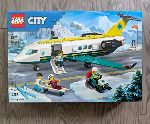 LEGO City Air Ambulance 60465 403 pcs 6+ Complete Set Emergency