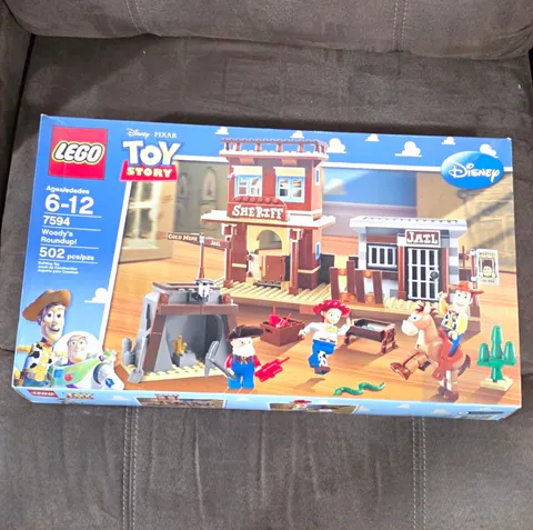 LEGO Disney Pixar Toy Story Woody's Roundup! 7594 Complete Set 502 pcs Box