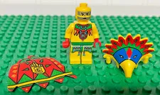 LEGO Adventures Achu w/Cape Minifigure From Sets 5986 5976 Very Good Conditio