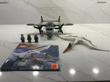 LEGO Jurassic World 76947 Quetzalcoatlus Plane Ambush 289pc Complete No Box