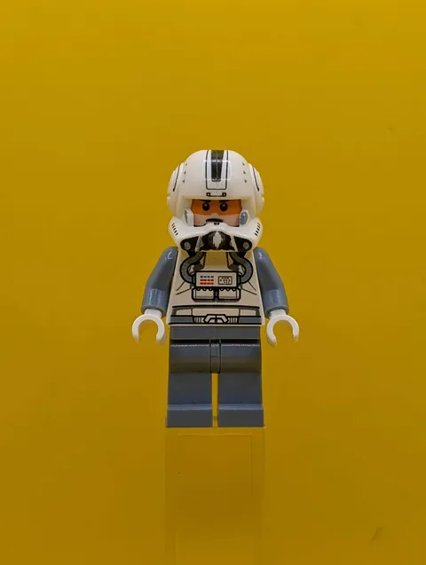 Clone Trooper Pilot (Phase 2) sw0266 Sand Blue Arms and Legs, Frown Star Wars Le