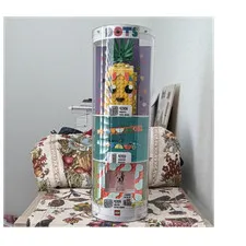 LEGO DOTS Display Case Compatible with Pineapple Pencil Holder, Bracelet, Frame