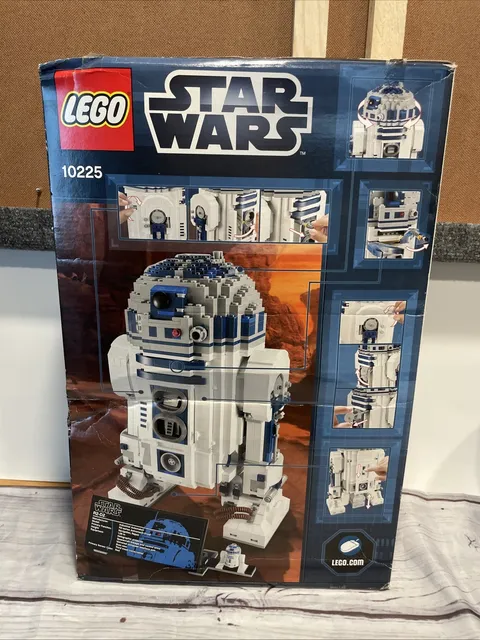 New LEGO Star Wars R2-D2 (set number 10225) Box Has Edge Crushing -New Old Stock