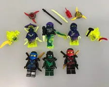 LEGO NINJAGO Attack of the Morro Dragon 70736 Used Figures Only