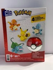 Pokémon Mega Bloks Kanto Region First Starters Set