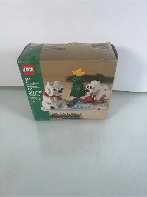 LEGO 40571 Wintertime Polar Bears Brand New in Sealed Box 