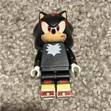 LEGO Sonic the Hedgehog Shadow Minifigure son012 w/ Printed Parts 76995