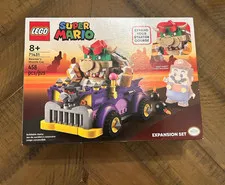 LEGO Super Mario 71431 Bowser's Muscle Car Expansion Set, Bowser, 458pcs