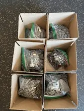 LEGO 1.5 LB Dark Gray Bulk Lot Used Multiple Available