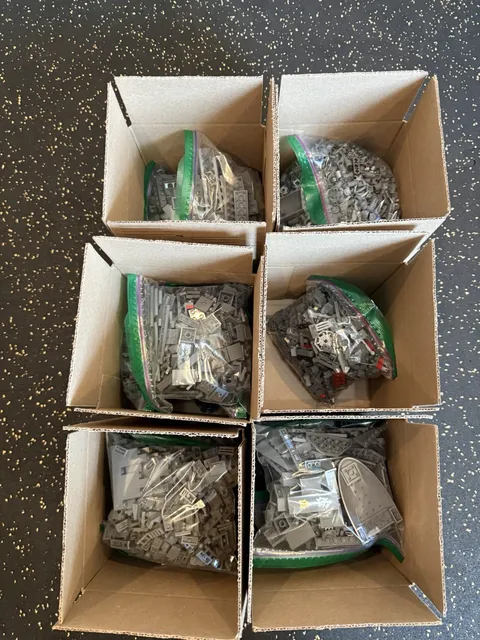 LEGO 1.5 LB Dark Gray Bulk Lot Used Multiple Available