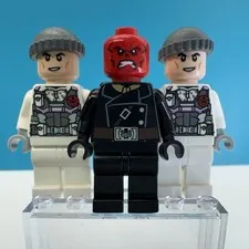 LEGO Red Skull & Hydra Agent Minifigures Lot sh0737 Marvel Super Heroes Sh0107