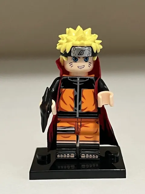 Lego Naruto Hokage Minifigure Custom Printed