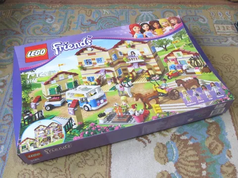 LEGO 3185 Friends Series Summer Riding Camp Country Clubhouse Toy Set