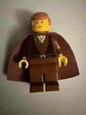 Lego Star Wars Minifigure SW0099 Anakin Skywalker Padawan Yellow Head Cape NEW