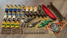 Vintage LEGO Pirates/Islanders/Imperial Soldier Minifigures And Accessories Lot