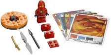 LEGO NINJAGO 2111 Kai 1 Minifigure 19 Pieces With Cards No Packaging