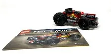 LEGO TECHNIC: BASH! (42073) 100% Complete W/ Manual Pull-back model 