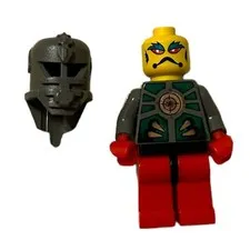 LEGO Minifigure Stingray 2 Aquazone 1998 Mini Figure With Helmet  C16 Vintage