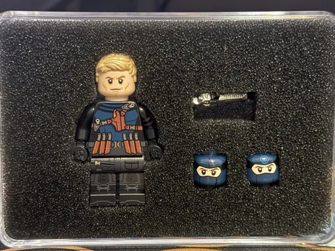 Lifebrick Custom Pad Printed on official LEGO - Bullseye (Daredevil Born Again)