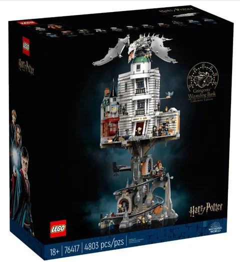 LEGO #76417 Harry Potter Gringotts Wizarding Bank Collectors Edition: New in Box