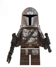 Lego Star Wars  Custom body Armored New Mandalorian  Minifigure