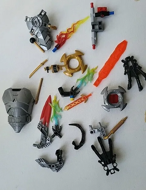 Lego Weapons Swords Armor  Mixed Accessories Replacement Lot