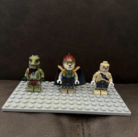 LEGO Chima Lot of 3 Minifigures - Authentic Legos