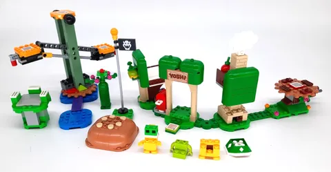 LEGO Super Mario Pieces from Sets 71387 & 71406 No Manual/Box for Parts/Restore