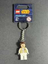 Princess Leia LEGO Star Wars Keychain Hoth Outfit 850997 RETIRED 2014 New