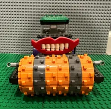 LEGO Batman The Joker Steam Roller Vehicle, Custom Built, Multicolor Plastic